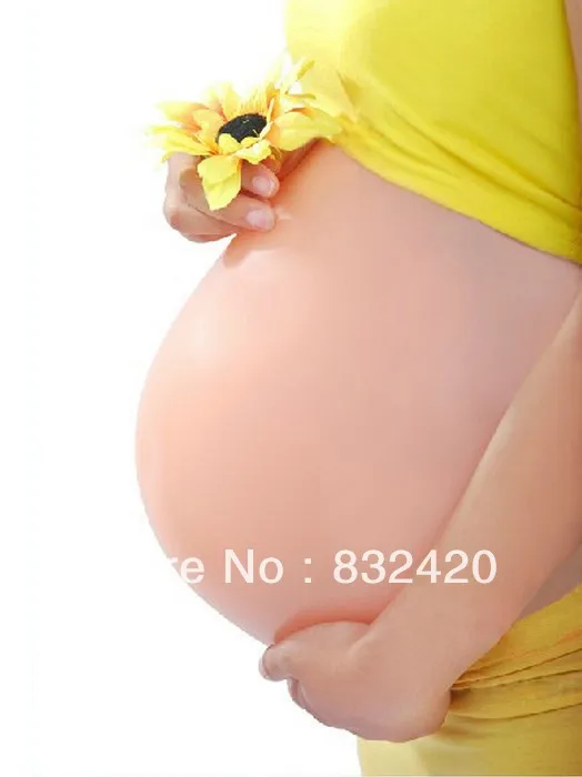Силиконовые поддельные живот для беременных имитации беременности|fake pregnant