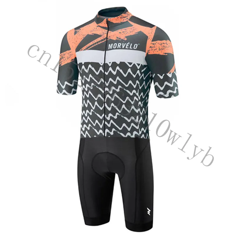 Morvelo футболка с коротким рукавом велокостюм шорты наборы дышащая профессиональная команда велосипедный Триатлон Одежда для велогонок