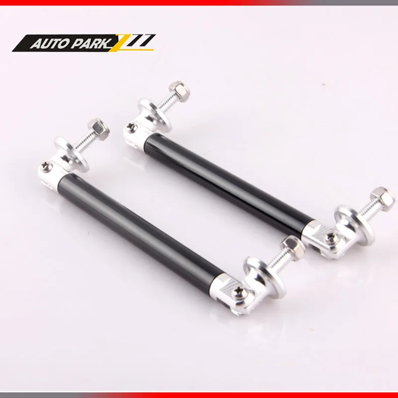 Camo Universal Adjustable 225MM Front Bumper Lip Splitter Rod Strut Tie Bar Support