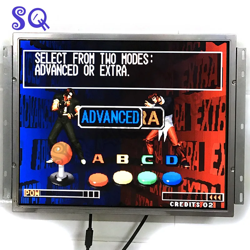 2pcs /set 19 inch (4:3) Open Frame LCD Screen With Holder Support VGA & DVI Input For Cabinet/Cocktail/Slot Games Arcade Machine 2pcs /set 19 inch (4:3) Open Frame LCD Screen With Holder Support VGA & DVI Input For Cabinet/Cocktail/Slot Games Arcade Machine