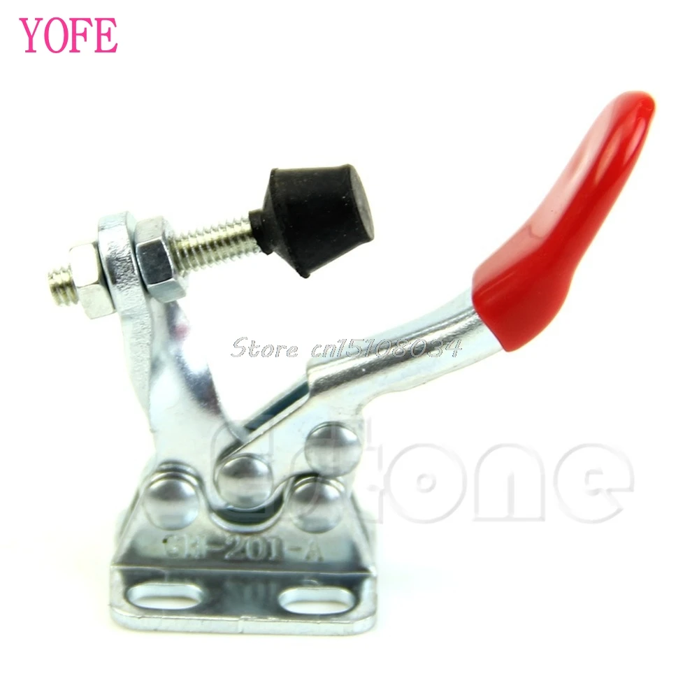 

2Pcs New Toggle Clamp GH-201A 201-A Horizontal Clamp Hand Tool S08 Drop ship