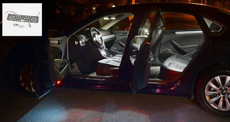 

Car LED Reading Lights Reading Light Bright Auto Interior LED Dome lamp Interior Lighting for Octavia A7 2015