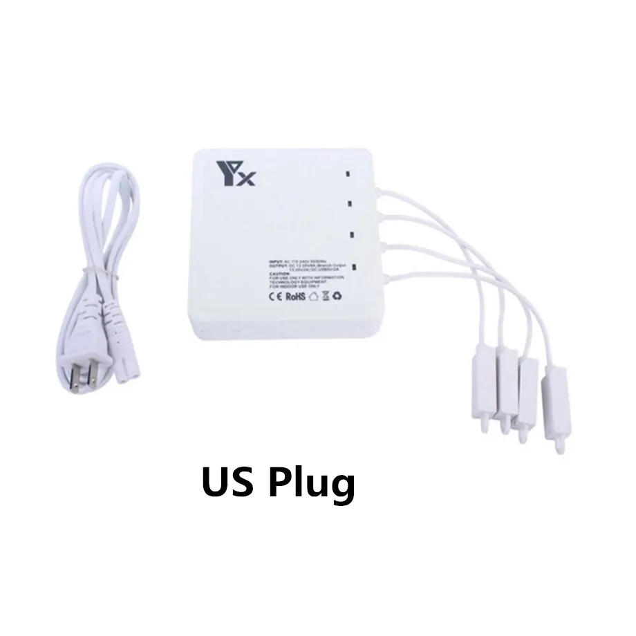 6 in 1 Multi Charger for DJI Mavic Air Drone Battery Charging Hub Intelligent Smart Battery Charger with USB Port for Controller-9