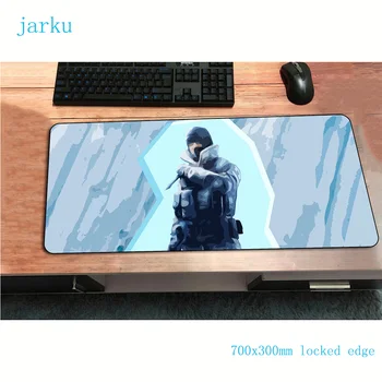 

rainbow six mouse pad 700x300x2mm gaming mousepad anime High quality office notbook desk mat HD print padmouse games gamer mats
