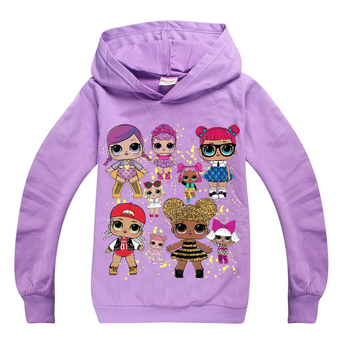 

2018 Spring Autumn new arrival Hoodies Long Sleeve T-shirt for Girls cotton Streetwear baby JOJO SIWA Sweatshirt Kids outwear