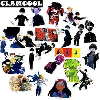 

50Pcs Japanese Pneumatic Cartoon Mob Psycho 100 Graffiti Sticker ForDIY Luggage Suitcase Skateboard Guitar Motorcycle Computer