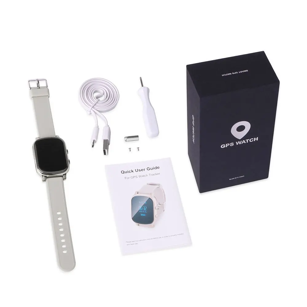 Smart Anti Lost Child GPS WIFI Tracker SOS Call Remote Monitor Position Phone Kids Baby Smartwatch