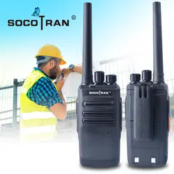 SOCOTRAN SC-308 3 Вт ручной двухстороннее радио UHF 470 мГц 400 16 каналов портативная рация Портативный трансивер для охоты, кафетерий
