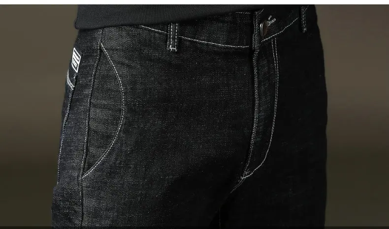Ummewalo черные обтягивающие джинсы Для мужчин стрейч джинсы человек дизайнер Повседневное хлопка Жан мужской Slim Fit Джинсы для женщин Homme