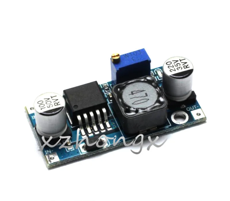 DC-DC LM2596S-ADJ adjustable pressure reducing module OUT1.5-35V IN3-40V Game console | Электронные компоненты и