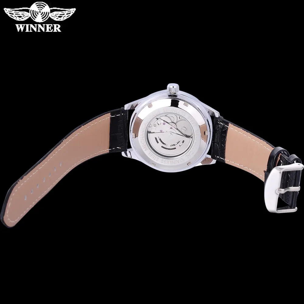 TWINNER أزياء الرياضة الرجال ساعات آلية حزام جلد عارضة العلامة التجارية الساخن بيع الرجال ساعات أوتوماتيكية الذكور ساعة montre homme