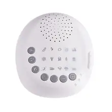 White Noise Machine Sleep Sound Machine For Sleeping& Relaxation for Baby Adult Office Travel USB Rechargeable Or Battery Timed