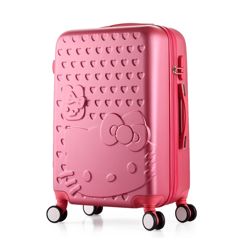 Hello kitty rolling suitcase Clearance
