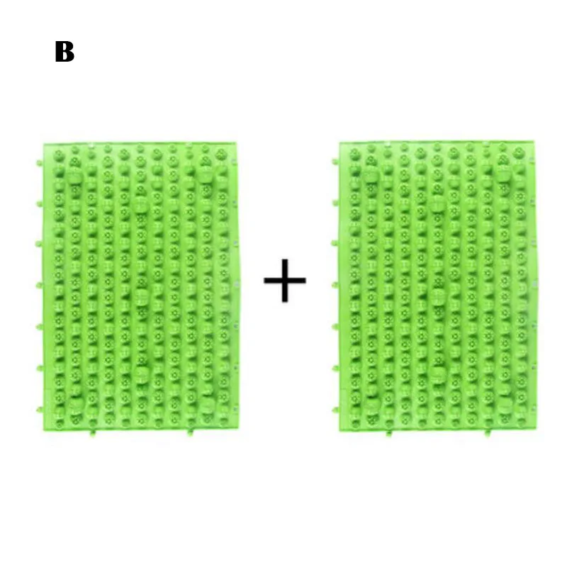 Многоцелевой Массажный коврик для ног, Детская нажимная пластина, супер боль, супер толстая, супер-облегчение 2 большая доска - Цвет: B