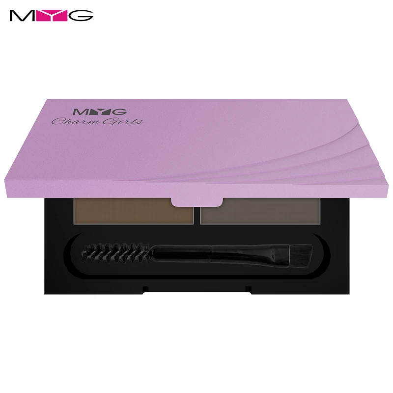 Valentine's Day Eyeshadow Cake Makeup 2 Color Waterproof Eyebrow Powder Eye Shadow Eye Brow Palette + Brush Eyebrow Enhancer Valentine's Day Eyeshadow Cake Makeup 2 Color Waterproof Eyebrow Powder Eye Shadow Eye Brow Palette + Brush Eyebrow Enhancer