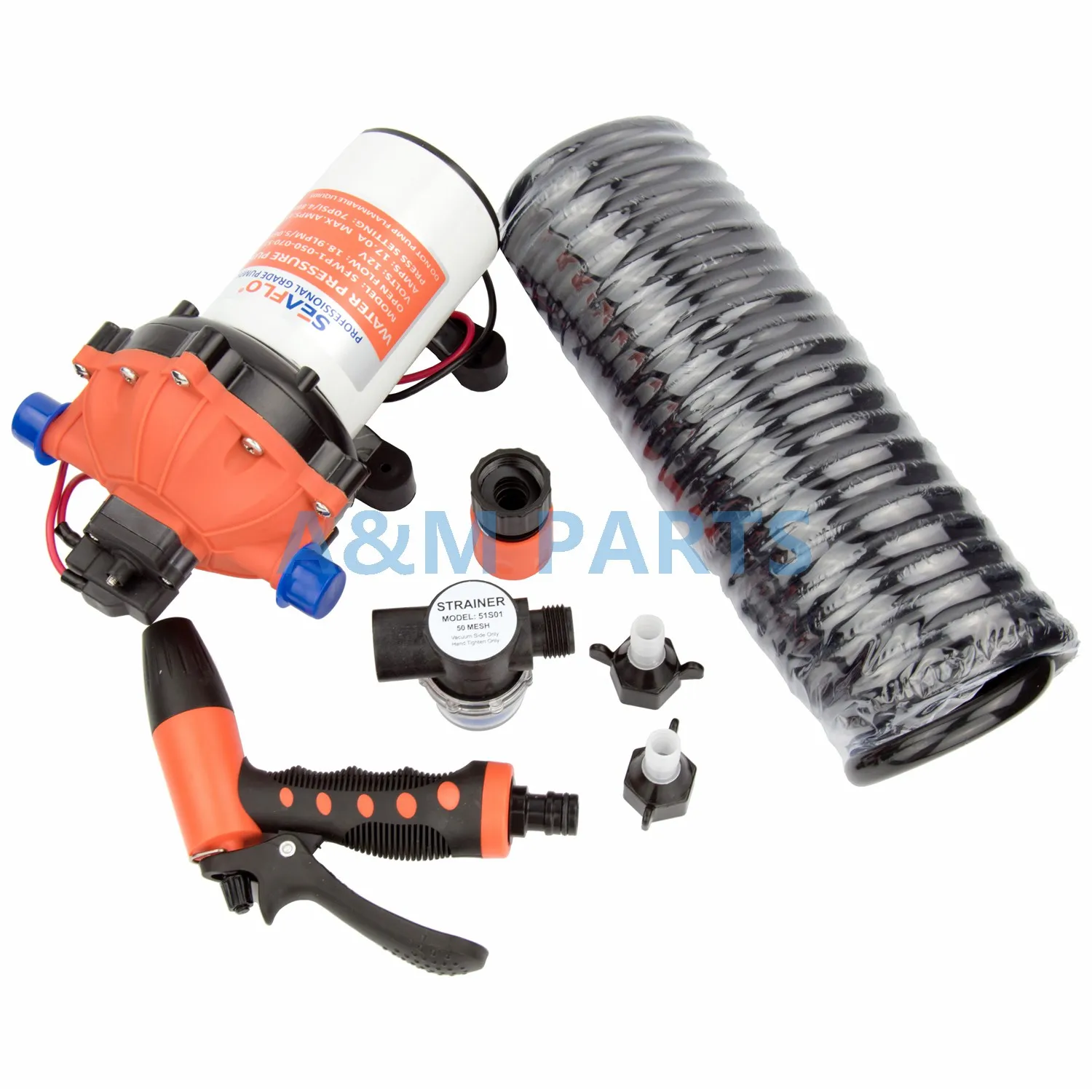 Buy Washdown Pump Kit Boat Caravan RV Marine Wash Pump