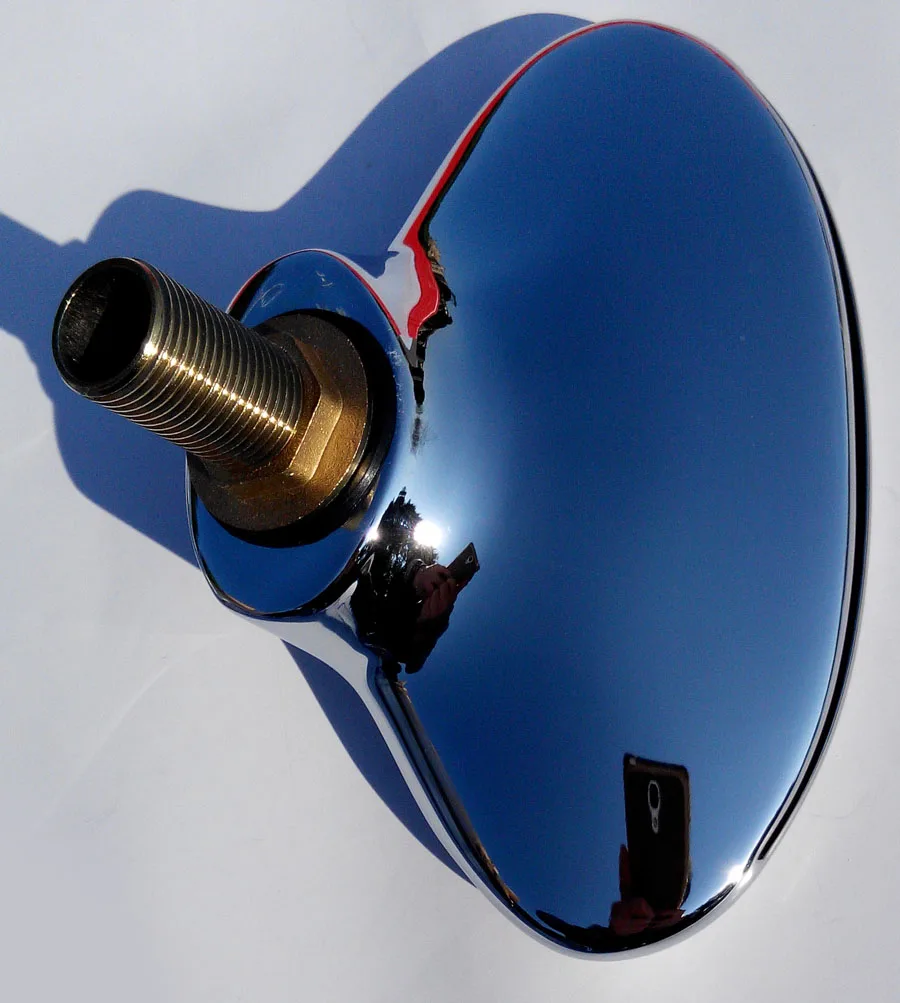 H30 bathtub waterfall spout, brass water outlet and watercurtain with plating for jacuzzi