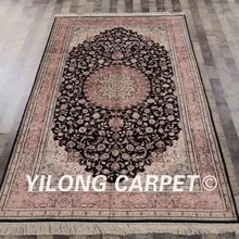 YILONG 5'x8' традиционный ручной работы шелковый ковер ручной работы восточные кашмирские шелковые ковры(KMZ03B5x8