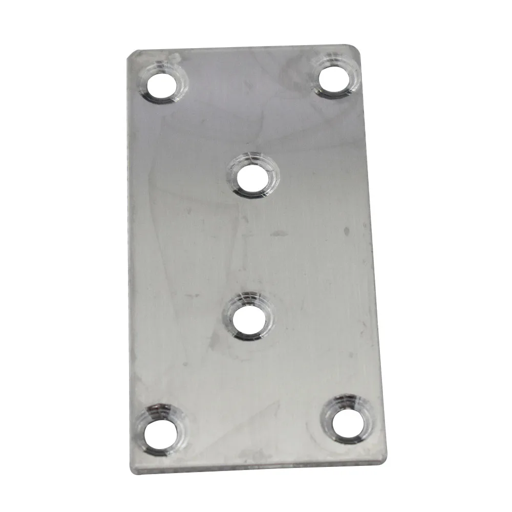 60x38mm Stainless Steel Corner Brackets 1.5mm Thickness Straight Flat