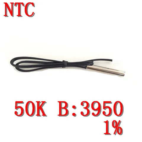 Датчик температуры NTC50K B3950 1% NTC thermistor50K B3950 1% терминал XH2P2.54