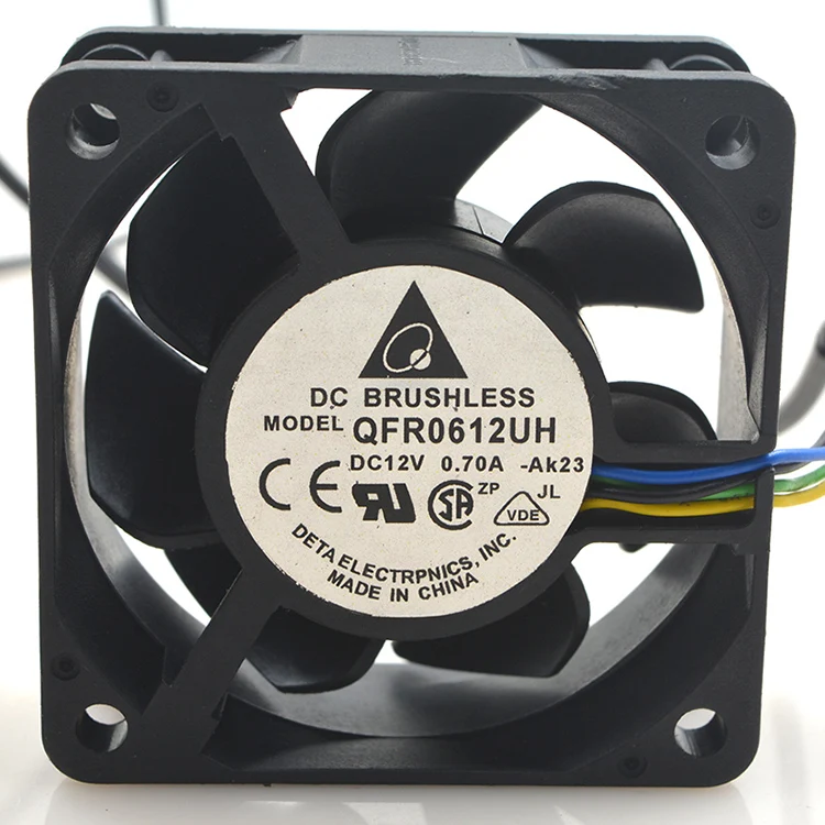 

New original QFR0612UH 6025 12V 0.70A 6CM PWM temperature control large air volume violent fan