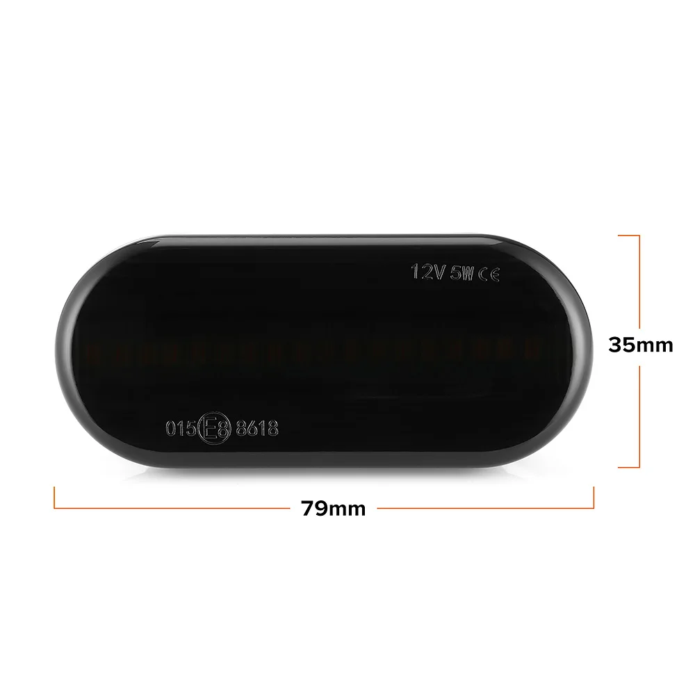 Светодиодный динамический боковой маркер, светильник сигнала поворота, последовательный мигалка, светильник для VW Golf 3 4 MK3 MK4 Passat 3BG Polo 6N 9N Bora Vento