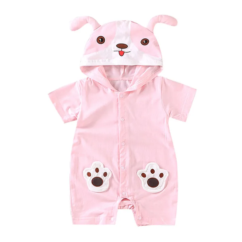The new fashion cute design Newborn Baby Boy Girls Cartoon Infant Rompers Jumpsuit Outfits Clothes  (4)
