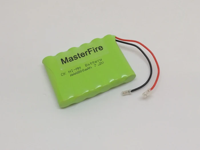 MasterFire абсолютно новые 7,2 V AAA 800mAh Ni-MH аккумуляторные батареи с вилками