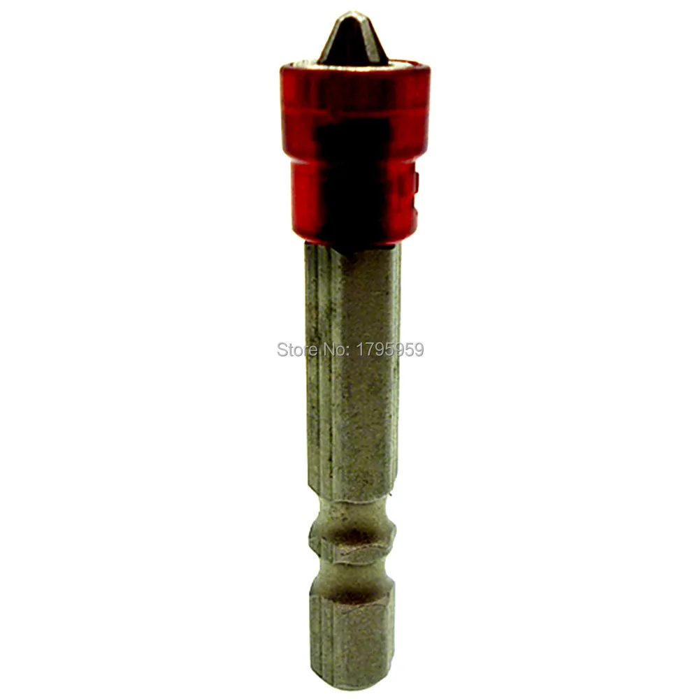 

50mm PH2 Drywall Screw Driver Bit Tool 1/4" Hex Shank Magnetic Phillips Screwdriver Bit With Depth Stop For Drywall Screws