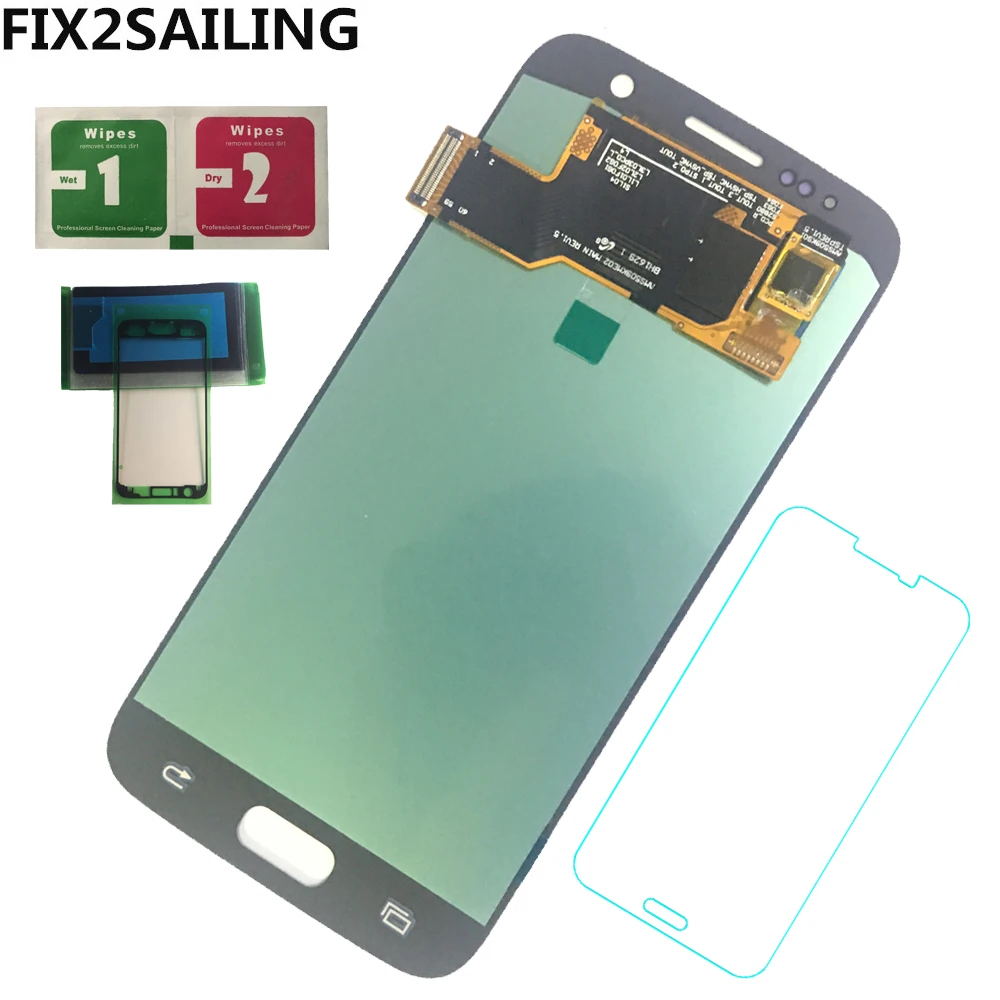 

New Lcds For Samsung Galaxy S7 G930A G930F SM-G930F LCD Display AMOLED 100% Working For Samsung G930 LCD Touch Screen Digitizer