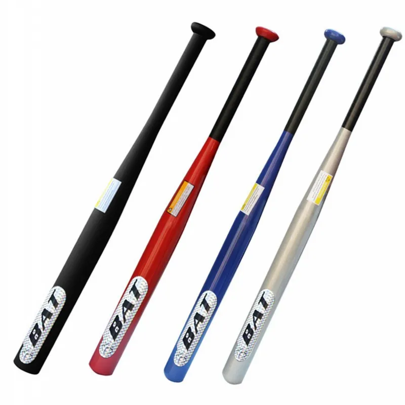 New Exercise Baseball Aluminum Alloy Exercise Baseball Bat of The Bit  Hardball Bats 25 28 30 32 Inch Black Red Silver Blue