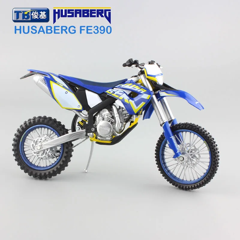 1:12 Масштаб Мальчики Мини KTM husaberg FE390 мотоцикл литья под давлением Металл