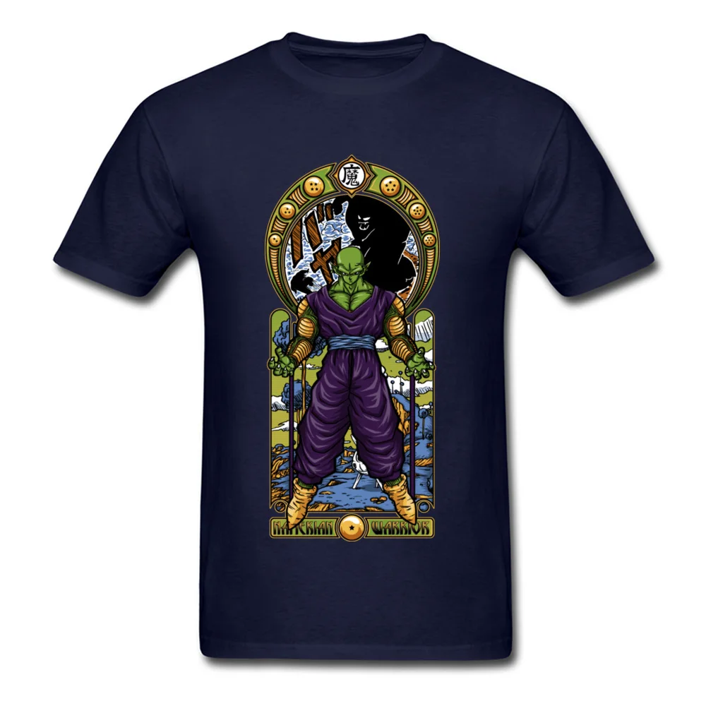 Dragon Ball Namekian Warrior Designed черные топы Мужские крутые футболки с короткими рукавами с рисунком аниме