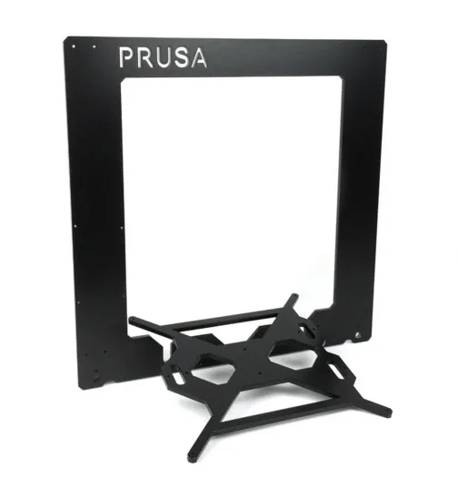 Reprap Prusa i3 rework 6mm Aluminium Frame kit black silver color Anodized 6mm aluminm alloy RepRap 3D Printer