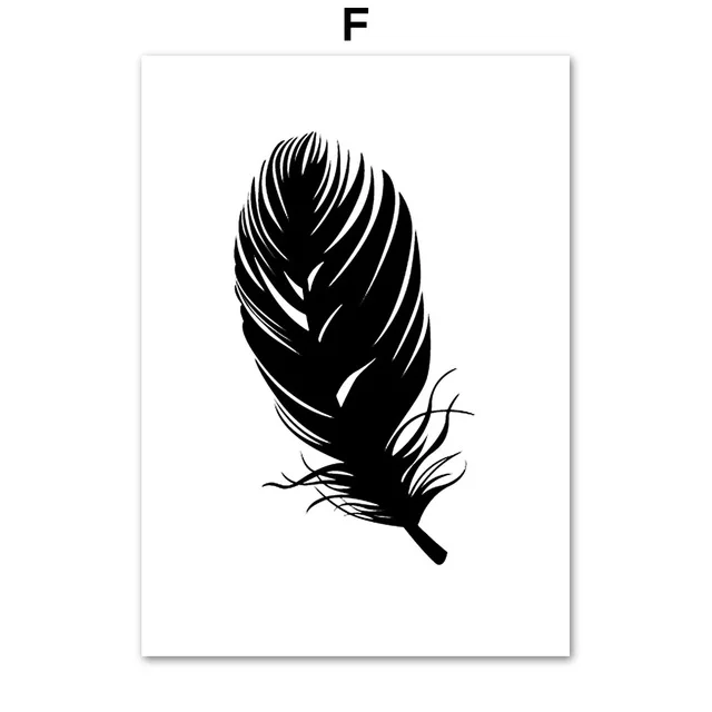 Alphabet-Feather-Quotes-Love-Wall-Art-Canvas-Painting-Nordic-Posters-And-Prints-Black-White-Wall-Pictures.jpg_640x640 (5)