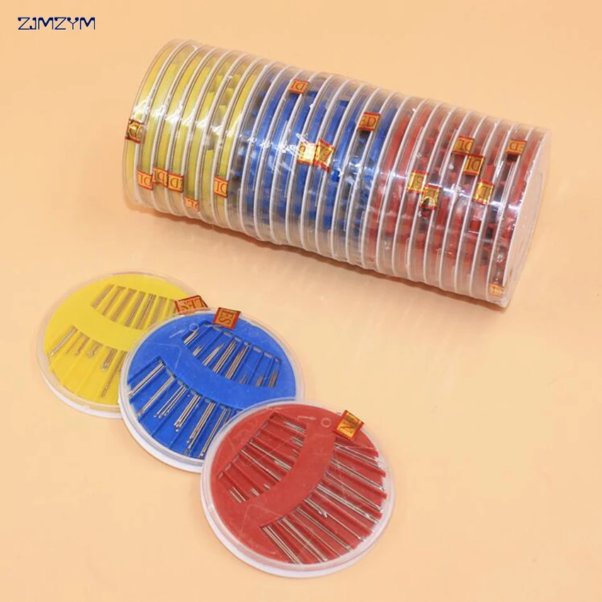 24 hand stitches needle nickel plated disc by hand sewing needle needle