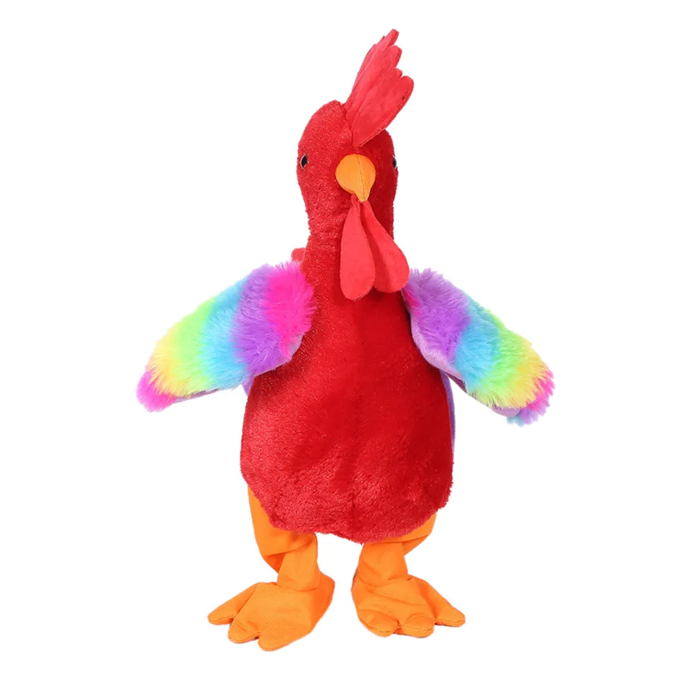 toys for children Funny Colour Plush Toy Scream Chicken Surprise Toy Song Walk Shake Head Toy Birthday Christmas gifts toys for children Funny Colour Plush Toy Scream Chicken Surprise Toy Song Walk Shake Head Toy Birthday Christmas gifts