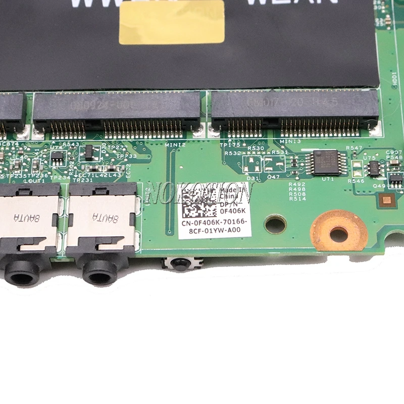Nokotion CN-0MU715 0MU715 CN-0F406K 0F406K For