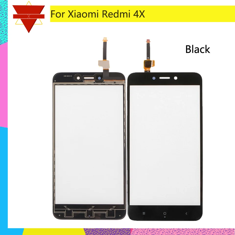 10 шт./партия Оригинальная передняя панель Redmi 4X для Xiaomi Redmi4X сенсорный экран ЖК