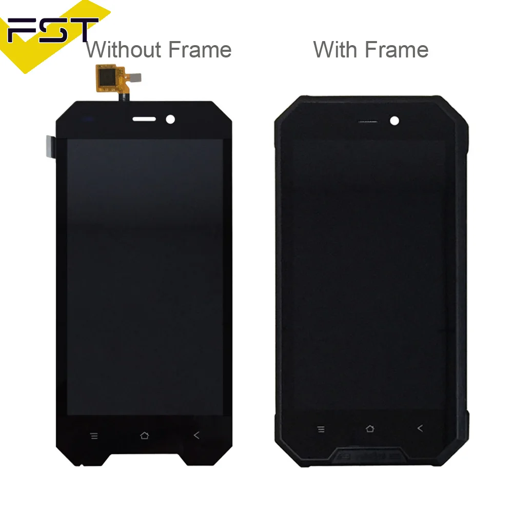 Ceny Do wyświetlacza LCD 4.7 cala Blackview BV4000 + montaż digitizera ekranu dotykowego z wymianą ramki BV 4000 Pro