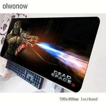 

dead space mouse pad Indie Pop Computer mat 70x40cm gaming mousepad large Aestheticism padmouse keyboard games pc gamer desk