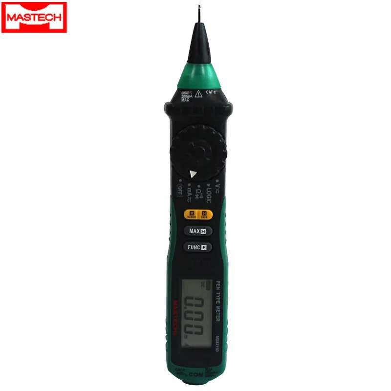 MASTECH MS8211D Pen type Digital Multimeter Manual/Auto Range Logic Test LB0276 multimeters