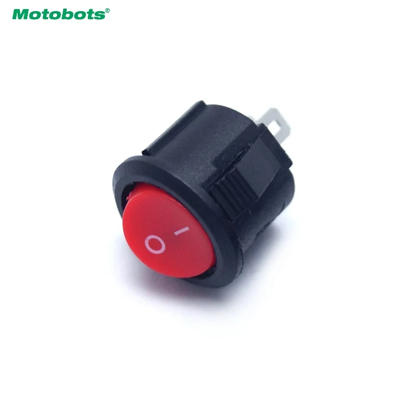 

MOTOBOTS 2-Pin 16.5mm Dia Round Button 3A/250V 6A/125V Car/Auto/Boat Rocker SPST Switch #HQ4700