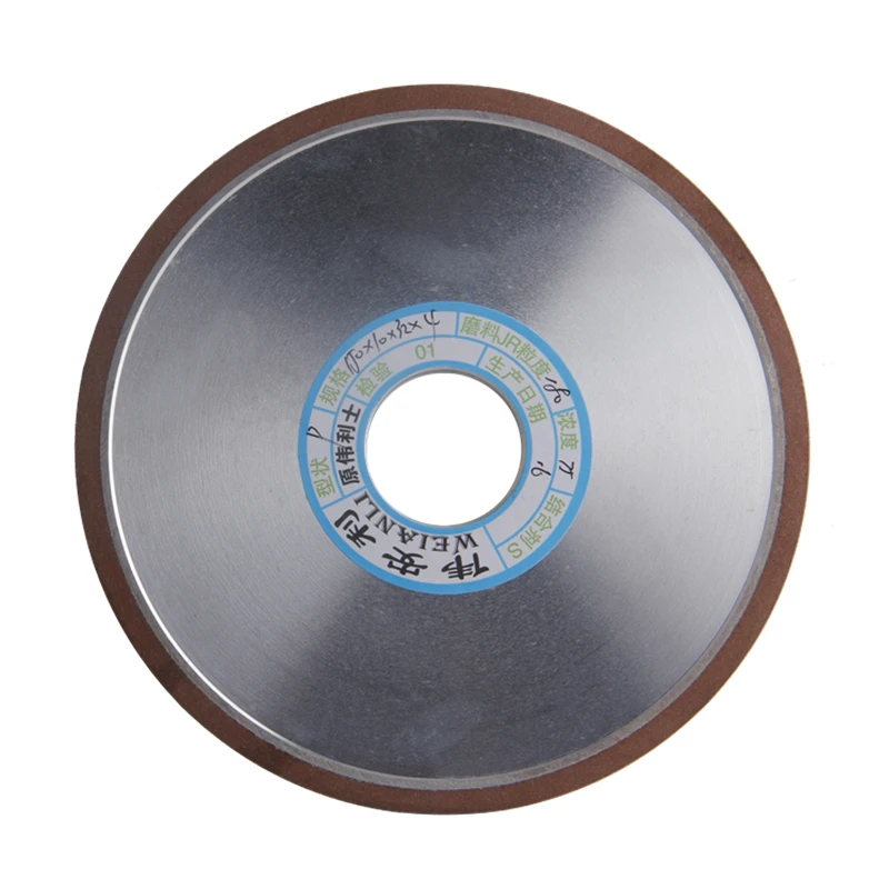 Rebolo para Carboneto Acessórios da Ferramenta Diamante 240 320 Grãos Plana-dado Forma Moagem Prato Rodas Elétrica 150*10*32*4mm 150 – 180