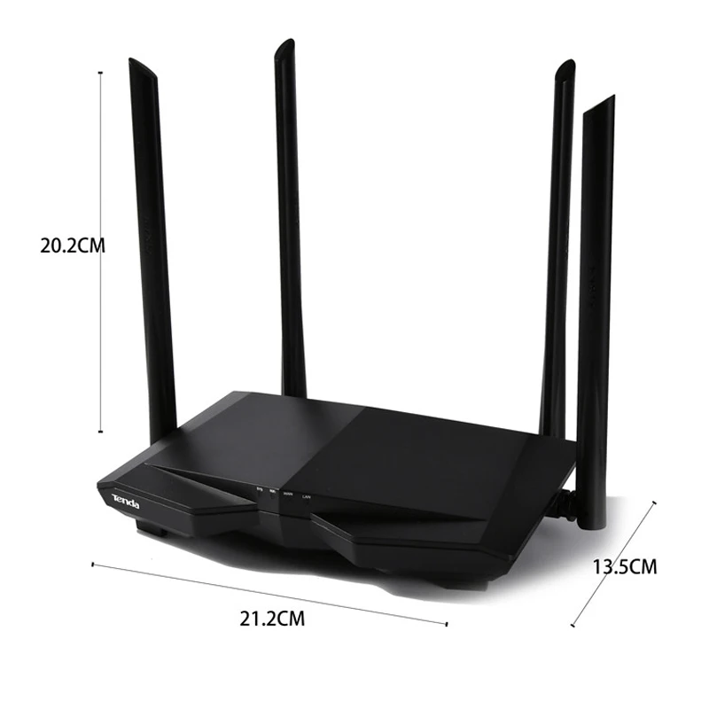 Tenda AC6 двухдиапазонный AC1200 2,4G/5,0 GHz беспроводной Wi-Fi маршрутизатор Wi-Fi ретранслятор, приложение дистанционное управление