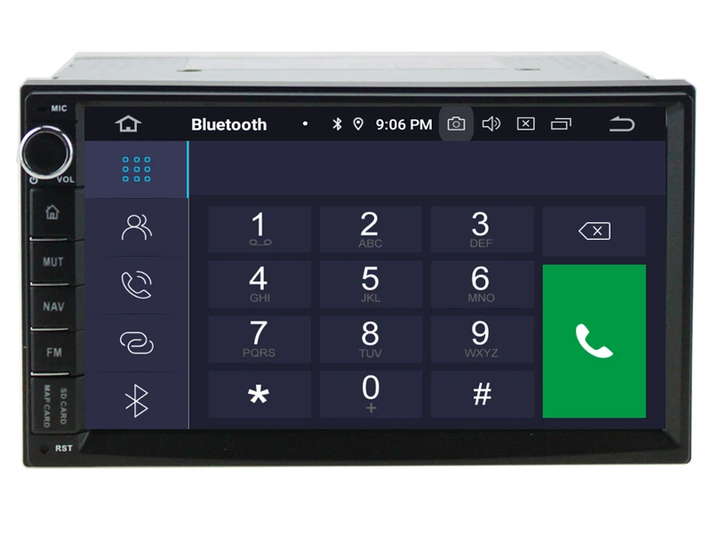 Sale New Android 9.0 Car GPS Android Multimedia Navigation Universal for Nissan Built-in WiFi BT DVD/CD Player Support DVR TPMS Cam 6