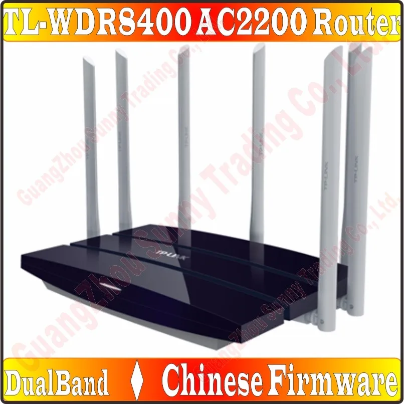 [Китайская прошивка] 7 внешних антенн TP-LINK беспроводной маршрутизатор 802.11AC 2200 Мбит/с двухдиапазонный гигабитный AC2200 огромный WiFi