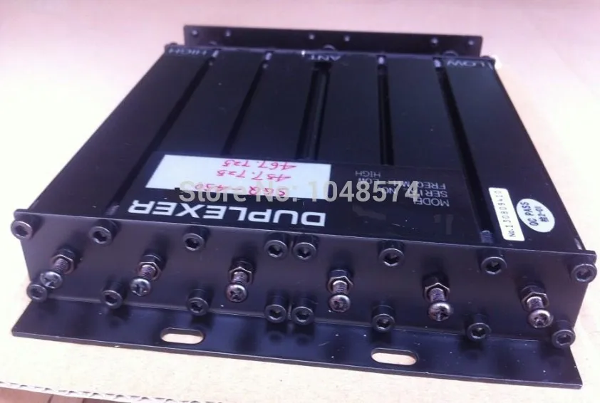 Free shipping 30W UHF Duplexer 6 Cavity N Female