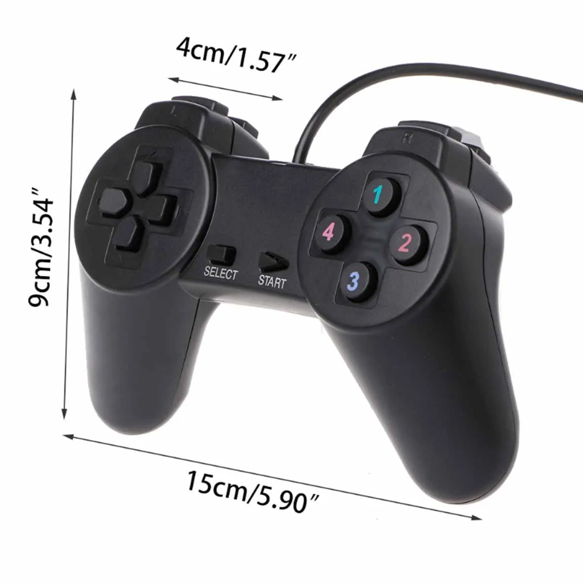 USB 1 контроллер геймпад для ПК 2 0 джойстик игры 5 м проводное Компьютерное