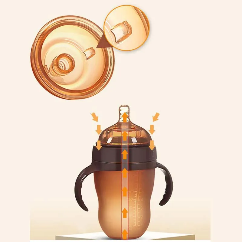 Силиконовые детские чашки для младенцев детская соска чашка с ручкой для кормления детей Сиппи чашки Питьевая бутылка для воды, молока для детей ясельного возраста